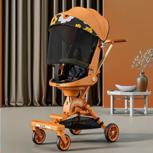 <span class=keywords><strong>2022</strong></span> cochecito de alta calidad más vendido asiento giratorio de 360 grados cochecito de bebé plegable bidireccional - Product Image 2
