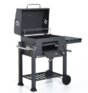 Home Outdoor Patio Backyard Cooking Wagon Charcoal Barbecue <b>BBQ</b> <b>Grill</b> - Product Image 1