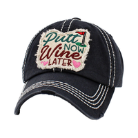 Topi Distressed Dad Hat Bordir Vintage Washed Cap Adjustable Unstructured untuk Unisex Kasual Outdoor Sport 2025 Topi Trendy