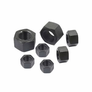 Vente chaude – Écrou hexagonal noir à tête plate en acier au carbone zingué DIN934, ODM/OEM, M60 M64 M68 M72, Grade 12 - Product Image 5