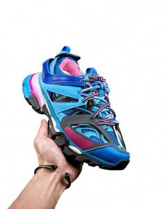 TRACK Sneakers unisexes élégantes et légères, chaussures de course respirantes en mesh, chaussures de marche décontractées confortables, Balenciagaess - Product Image 5