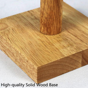 Rắn gỗ Bắc Âu trang trí đèn bàn phòng ngủ cạnh giường ngủ nghiên cứu dẫn ánh sáng ban đêm Plug-in tiết kiệm năng lượng - Product Image 6