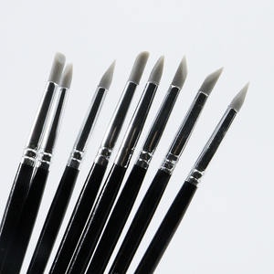 कारखाने प्रत्यक्ष क्रॉस-बॉर्डर सिरेमिक उपकरण 8-टुकड़ा सेट सिलिकॉन पेन विवरण नरम मिट्टी नाखून कला लकड़ी पोल उपकरण Hb008 चीन - Product Image 2