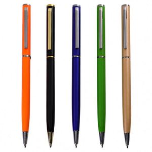 Stylo publicitaire en métal fin avec stylet, personnalisable avec logo, idéal pour hôtels – Offre promotionnelle - Product Image 3