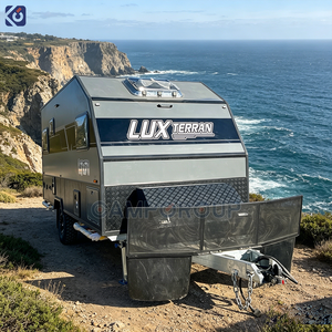 Camping-car CAMPTRL, caravane confortable, maison mobile design moderne avec douche et toilettes pour les vacances en famille. - Product Image 1