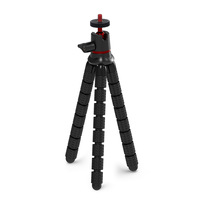 Set Treppiede Modulare Flessibile Gorilla: Mini Treppiede Avvolgibile Regolabile per Telefono Cellulare/Action Camera per Creator On-the-Go