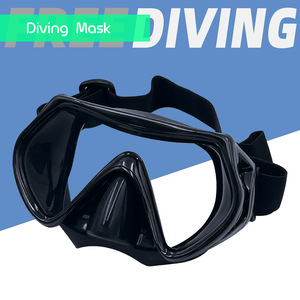 Máscara de buceo enmarcada con lentes de vidrio templado de 4,0 mm, correa elástica ajustable para snorkel, deportes acuáticos, uso universal para adultos - Product Image 5