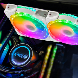 Quạt Làm Mát Bằng Nước 120Mm * 3 4 Chân + 3 Chân Quạt Tản Nhiệt Chất Lỏng Vỏ Máy Tính Cpu Làm Mát Nước 360Mm Pc 12V - Product Image 4