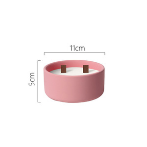 Contenants mats vides pour bougies, kit de fabrication de bougies en cire de soja DIY pour aromathérapie et cadeaux - Product Image 3