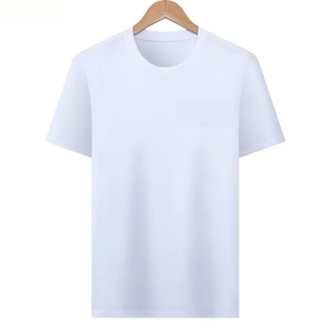Camiseta de Hombre 2026, Nueva, Casual, para Negocios, Estampada, Transpirable, de Algodón Puro, Suave al Tacto, de Manga Corta y Gruesa - Product Image 3