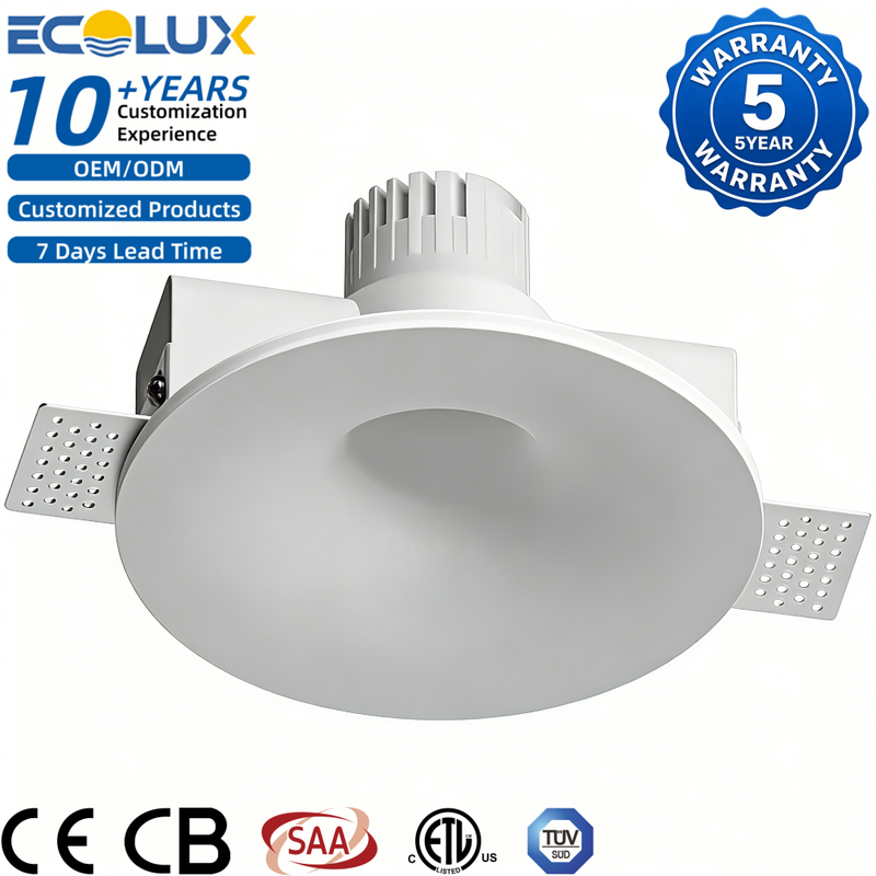 Ecolux CE ETL SAA Modern Round