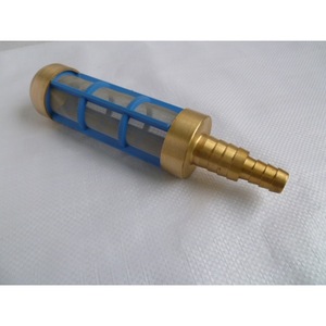 Filtre d'entrée pour nettoyeur haute pression tout en cuivre et acier inoxydable, filtre à tuyau 4-6 points pour voitures, pompe agricole pour lavage de voiture - Product Image 1