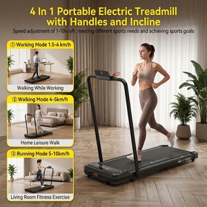 Tapis roulant pliable 2-en-1 ultra-fin avec écran LED pour la maison et le <span class=keywords><strong>bureau</strong></span> - Product Image 3