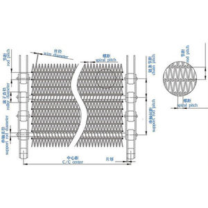 Sabuk konveyor logam grosir sabuk jala kawat baja tahan karat ketahanan korosi kustom untuk pengolahan sampah limbah - Product Image 2