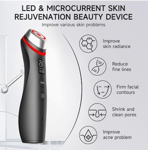 Wellon Última Versión 6 en 1 Dispositivo Portátil Reafirmante <span class=keywords><strong>Facial</strong></span> Pro, Masajeador Lifting <span class=keywords><strong>Facial</strong></span> en Forma de V, Reafirmante de Piel, Blanqueador <span class=keywords><strong>Facial</strong></span> - Product Image 5