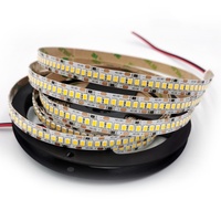 Bande lumineuse LED super brillante 2835 DC12V 24V 120 240 LED/m 10mm 5M 10M Rouleau 3000k 4000k 6500k Blanc Dimmable Flexible