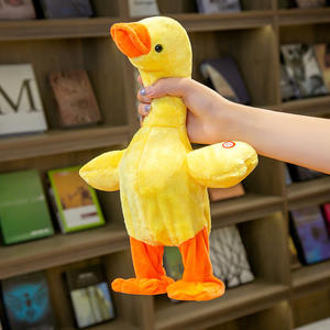 Pato Eléctrico Amarillo Transfronterizo con Movimiento de Cuello, Puede Caminar, Cantar, Hablar y Aprender - Juguete de Peluche para Niños de 7 a 14 Años, 31-50cm - Product Image 2