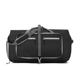 Sac de sport et de voyage en toile cationique grande capacité de haute qualité avec fermeture éclair, sac de fitness à la mode - Product Image 4