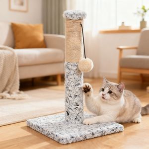 عمود خدش قصير للقطط من السيسال بالجملة - Product Image 5