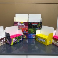 Stoples Plastik Mini 100ml Bersertifikasi FDA untuk Pengemasan Ulang Bubuk Protein Olahraga dan Bubuk Energi