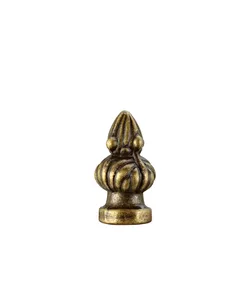 Bullet Designed Streamlined Lamp Finials Decorative Floor Lamp,Copper Lamp Accessories Wholesale