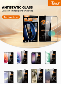 ฟิล์มกันรอยกระจกนิรภัย Mietubl ป้องกันไฟฟ้าสถิตย์ ป้องกันฝุ่น สำหรับ <span class=keywords><strong>iPhone</strong></span> 15 16 Pro Max ครอบคลุมเต็มจอ ความแข็ง 9H ฟิล์มป้องกันระดับพรีเมียม - Product Image 5
