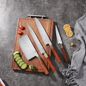 Coltelli da cucina affilati come rasoi taglienti per tagliare coltelli Cuchillos De Cocina SG2 in polvere in acciaio damasco giapponese set di coltelli da Chef - Product Image 1