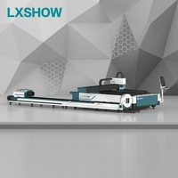 Machine de découpe laser à fibre professionnelle pour tôles et tubes LX3015FCT, laser à fibre 6 kW, découpe de tôles et de tubes 5 axes