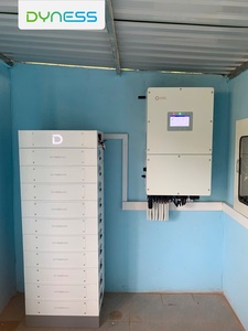 Dyness 30kwh 60kwh 100kwh LiFePO4バッテリー 100AH 200AH内蔵BMSシステム 壁掛け式充電式51.2Vリチウムイオンバッテリー - Product Image 4