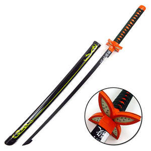 Espadas de Juguete Luckykoo, Espada de Juguete Popular de Anime, Espada de Bambú Japonesa para Cosplay, Katana de 104 cm para Niños - Product Image 3