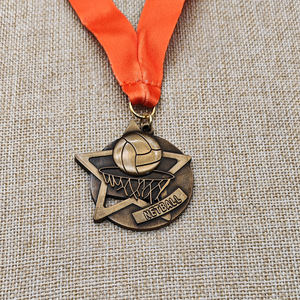 Médaille de graduation académique 3D personnalisable, prix de l'école pour le <span class=keywords><strong>valedictorian</strong></span>, ruban, alliage de zinc, plaqué or/argent/bronze, durable - Product Image 3