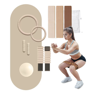 Nhà Máy Giá Biểu Tượng Tùy Chỉnh Silicone Quả Tạ Điện Vòng Yoga Mat Nhà Phòng Tập Thể Dục Tập Thể Dục Yoga Pilates Phụ Kiện Pilates Kit - Product Image 1