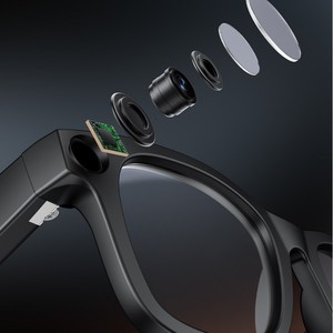 Gafas Inteligentes E03C con Cámara de 8MP, Traducción por IA, IP67, Marco Metálico - Product Image 2