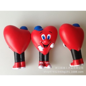 Figura de Juguete de Espuma de PU en Forma de Corazón, Adorno Decorativo para el Día de San Valentín - Product Image 1