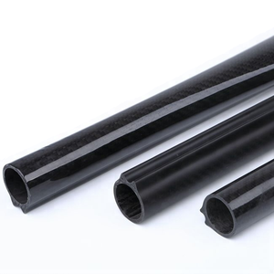 tubo fibra de carbono pesca submarina peso ligero 3k fusil de lanza de carbono - Product Image 1