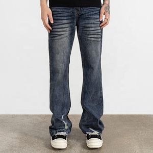 Cepillado a mano, <span class=keywords><strong>pantalones</strong></span> vaqueros para <span class=keywords><strong>hombre</strong></span>, <span class=keywords><strong>pantalones</strong></span> vaqueros <span class=keywords><strong>rasgados</strong></span> de alta calidad, stock para <span class=keywords><strong>hombre</strong></span> - Product Image 1