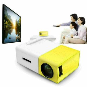 Portable Projector YG300 Mini Digital 4K Home Projector LCD HM USB 800 Lumen Theater Children Education Retail Packaging