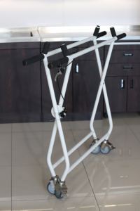 एक्स आकार के त्वरित तह और अनफोल्डिंग पालतू परिवहन तालिका 8.18 किलोग्राम प्रकाश भारित आपातकालीन ट्रॉली पालतू टेबल टेबल - Product Image 6