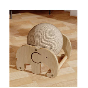 Jouets interactifs pour chat en <span class=keywords><strong>sisal</strong></span> Gratte-balle pour chat Éléphant mignon Gratte-chat - Product Image 5
