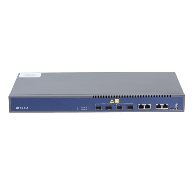 HiOSO HA7302G Without Pon Modules 2PON GPON  OLT Compatible GPON XPON ONT/ONU Fiber Optic Equipment FTTx 2 Ports Mini OLT FTTH