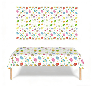 DAMAI - Juego de Vajilla de Papel con Estampado de Conejitos y Huevos para la Fiesta de Pascua, Decoración para el Hogar y Recuerdos para Fiestas - Product Image 6