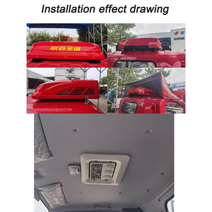 Venta al por mayor 5100BTU Estacionamiento Aire acondicionado 12V Techo Aire acondicionado Enfriador para Camión Rv Coche Van Autobús - Product Image 6