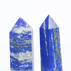 ขายส่งธรรมชาติLapis Lazuliควอตซ์จุดไม้กายสิทธิ์ที่มีคุณภาพสูงคริสตัลจุดทาวเวอร์สำหรับตกแต่งบ้าน - Product Image 4