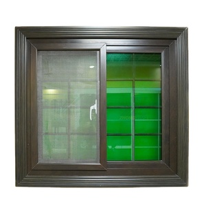 โรงงานในจีนจัดหาป้องกันแรงกระแทกพายุเฮอริเคนโดยตรงหน้าต่างบานเลื่อนพลาสติก Pvc Upvc สามชั้น - Product Image 5