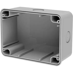 Boîtier de jonction 4Box IP67 en plastique gris RAL 7035 pour montage mural, boîtier électronique - Product Image 4