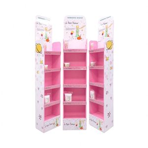 Comptoir d'exposition pliable, amovible, simple et portable, en carton mousse pour promotion en magasin et exposition - Product Image 1