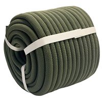 Corde d'escalade statique de sécurité Bestor Blue C2001 en polyester, 32Ft/65Ft/98Ft/165Ft/246Ft, prix de gros