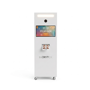 StoryBasic Interactive Photo Booth Metal Frame DSLR <b>Camera</b> Filters Stickers Wireless Management Instant <b>Print</b> Kiosk - Product Image 5