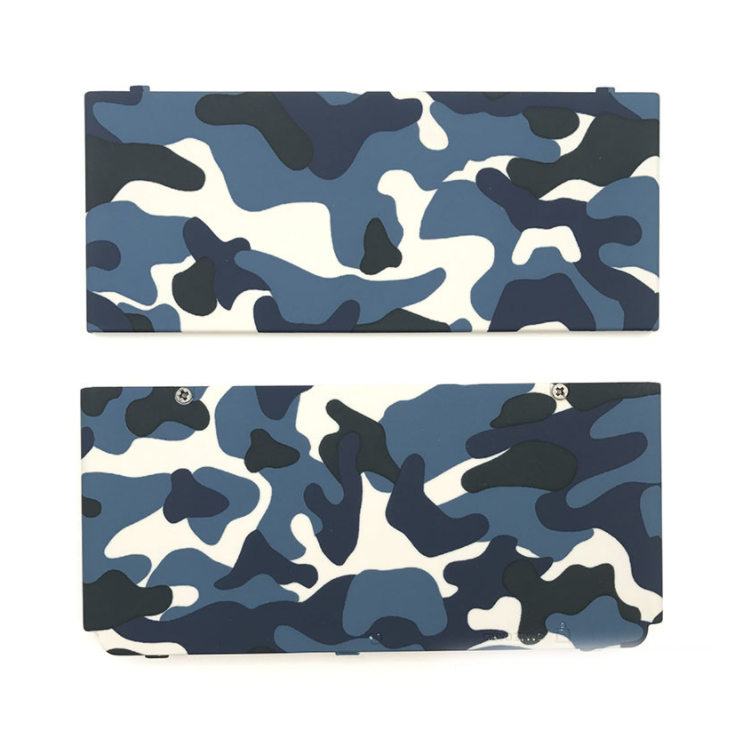 camouflage bleu