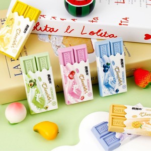Goma de Borrar Cuadrada con Diseño de Frutas y Helados, Bonita, para Niños, Material Escolar, Regalo para el Aula, <span class=keywords><strong>Estuche</strong></span> de Lápices, Descuento por Compra al por Mayor - Product Image 5